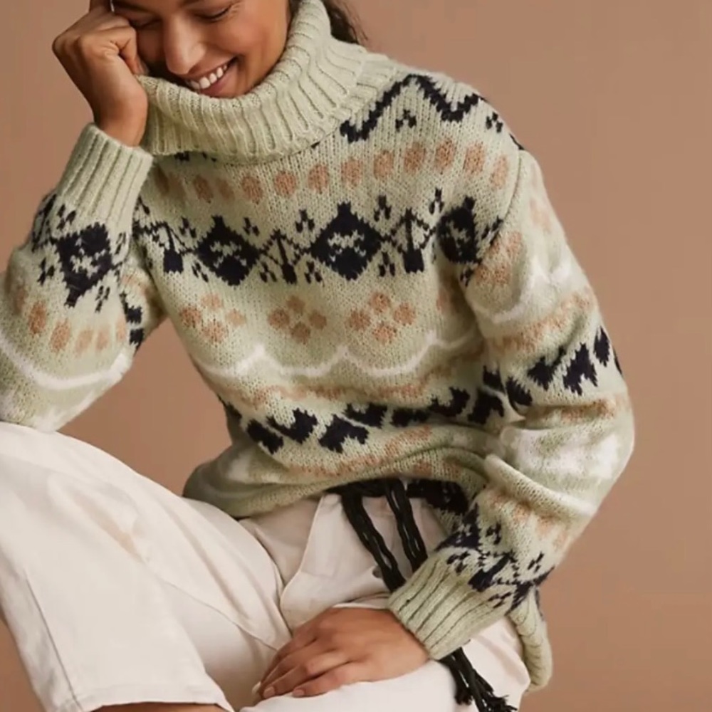 NWT - Turtleneck Tunic Sweater - Picture 2 of 10